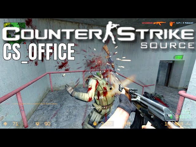 Counter-Strike: Source (2022) de_dust2 Multiplayer Gameplay 