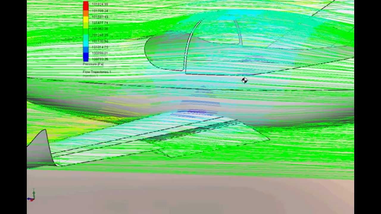 JFOX JX-200RG CFD Flap analysis