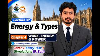 Energy and Types | Lecture 57, Class 11 Physics + Entry Test | Chapter 4, New Book-2025 | Sir Waqas