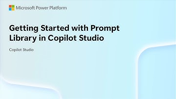 Getting started with Prompt Library in Copilot Studio