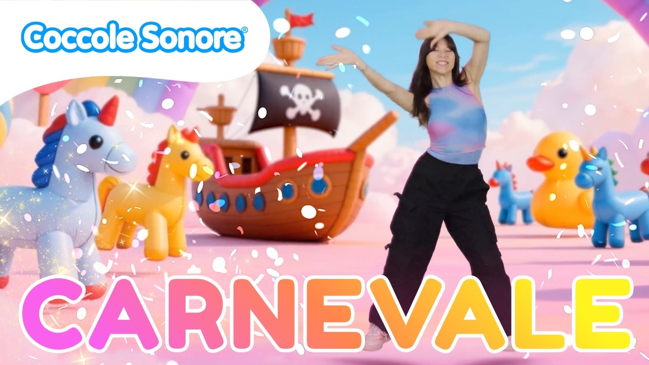 Oggi è Carnevale 🎭 Baby Dance con la coreografia di Francy | Coccole Sonore