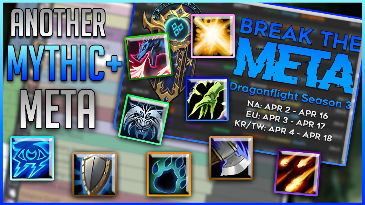 Mythic+ Meta...Without Meta Specs? Mythic+ Recap 2 Weeks to Season