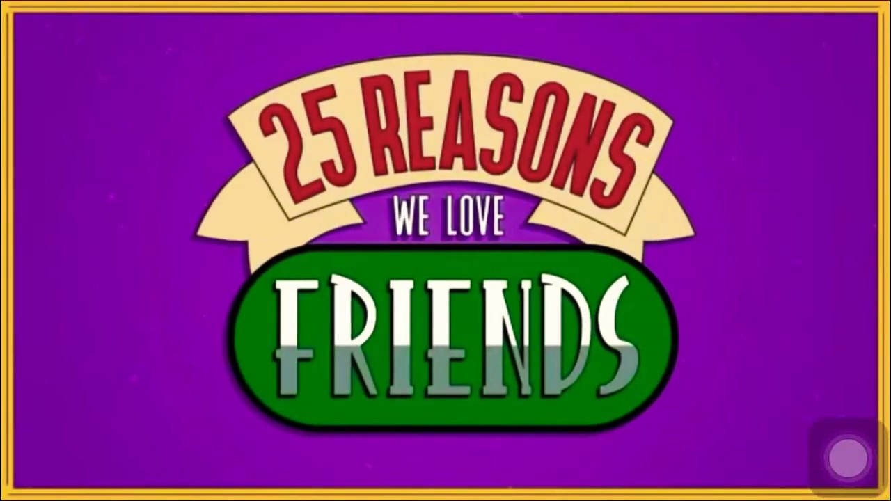 25 years of Friends series aired &amp; the reason why we love it - YouTube