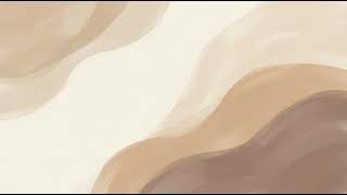 Warm Beige Abstract Waves | Elegant Idle TV Background | Calm Ambient Visuals screenshot 1