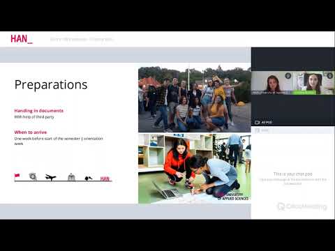 Cristina from Romania | Go for HAN Webinar for International Students