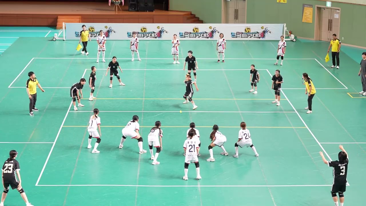 2025 대한체육회장배 여자피구대회(장서초vs소룡초)