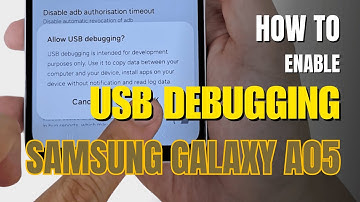 How to Enable USB Debugging on Samsung Galaxy A05 | Step-by-Step Guide