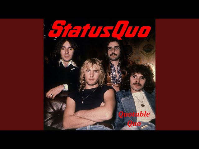 【レア！】STATUS QUO ステイタス・クォー/ Mystery Song Status Quo - Mystery Song - YouTube