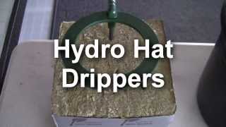 HydroHat Dripper 9" inch Hydroponic Top Drip Irrigation Watering Ring 