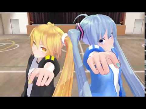 【MMD】URUSaaA愛【GUMI・ミク・ネル】