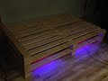 Jak zrobić łóżko z drewna na wzór palet  DIY/ How to make a bed from pallets