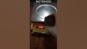 GOLDTECH weighing machine 30kgs 2grams calibration