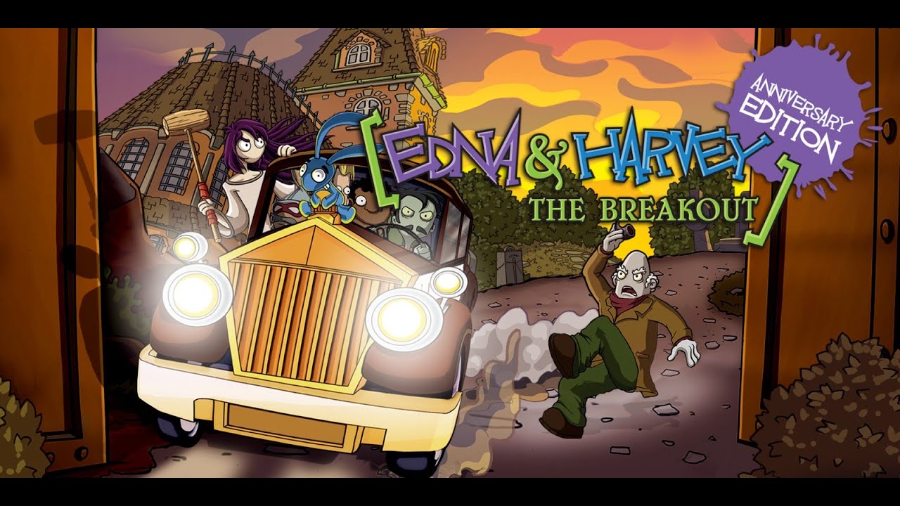 СТРИМ БЕЗ КОММЕНТАРИЕВ: Edna & Harvey: The Breakout - Anniversasy Edition #1