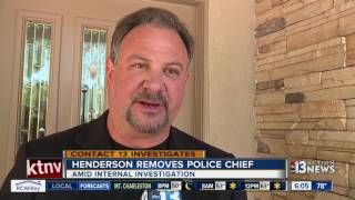 Questions after Henderson's top cop removed from post Profile