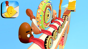 Spiral Peeling ​- All Levels Gameplay Android,ios (Levels 65-69)