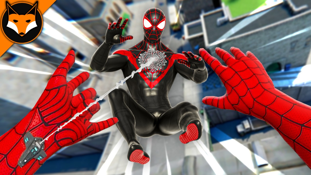 Training to Become the NEXT SPIDERMAN in VR - Bonelab Mods - YouTube