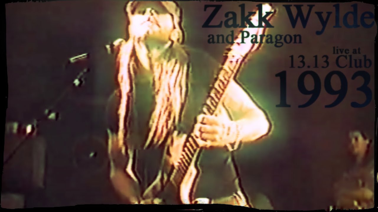 Zakk Wylde & Paragon live at 13.13 Club, Charlotte, NC [VERY RARE