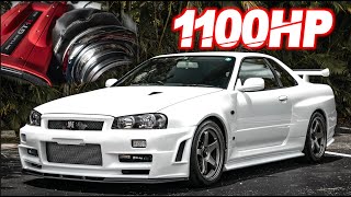 1100HP RB26 GTR Gettin’ Rowdy on the Street  Fastest Skyline R34 in the USA?! (40PSI + 9500RPM)