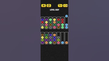 Ball Sort Puzzle Level 3327