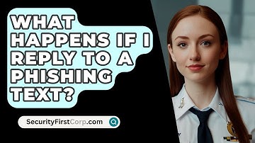 What Happens If I Reply To A Phishing Text? - SecurityFirstCorp.com
