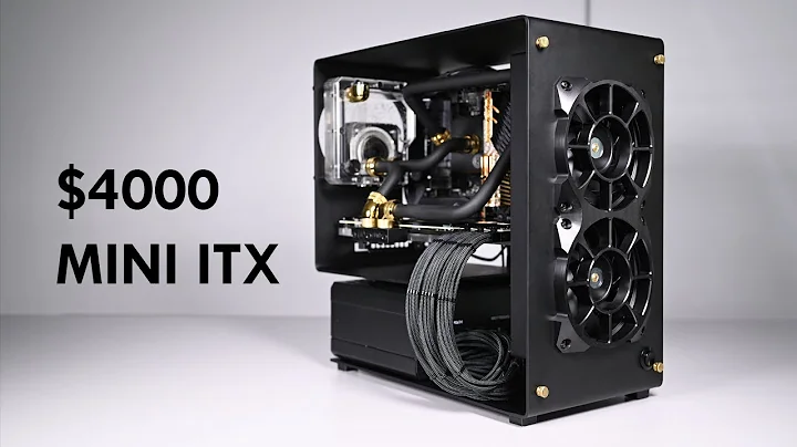 $4000黑金主题迷你ITX水冷电脑装机视频解析
