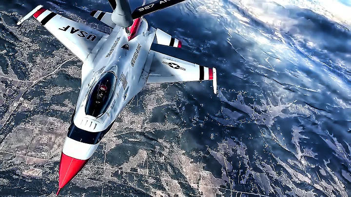 U.S. Air Force Thunderbirds Inflight Refueling