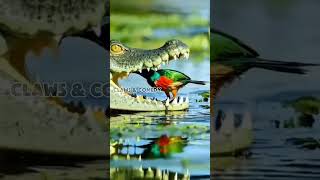 Bird Dentist for Crocodile? #shorts #shortvideo