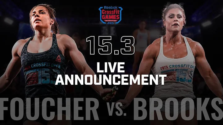 Julie Foucher vs. Lauren Brooks  CrossFit Open Announcement 15.3