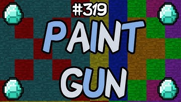 Minecraft Mods - PAINT GUN MOD! SPRAY PAINT THEM BLOCKS! [1.4.2]
