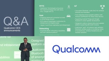 CES 2018 Press Conference: Qualcomm - Inventing the Path to 5G