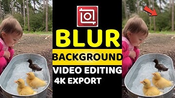 Video Background Blur Kaise Kare | InShot App SECRET Trick 2025
