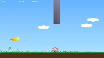 Flappy Bird Game in C++ | OpenGL GLUT 2D Game Development | mdemrannazirefty