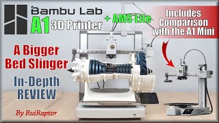 NEW 👉 Bambu Lab A1 - DETAILED REVIEW (Full Analysis & Comparison with A1 Mini)