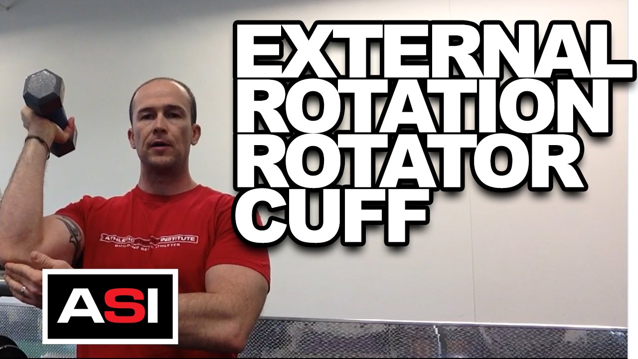 External Rotation Arm Abducted Rotator Cuff Stability and Rehabilitation  Exercise- Fix Your Shoulder - YouTube