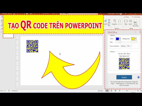 HƯỚNG DẪN TẠO MÃ QR CODE VÀ BẢN ĐỒ ĐỊA LÍ TRÊN POWERPOINT