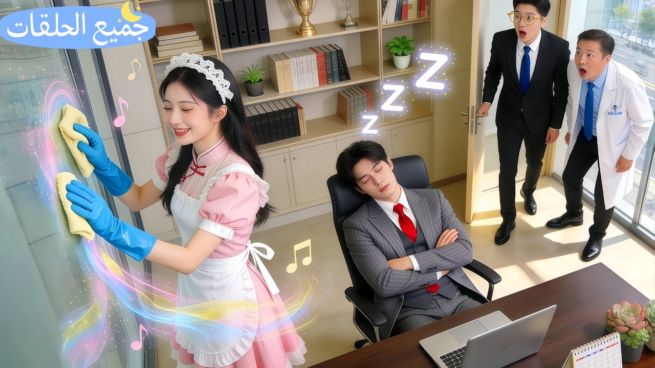 CEO مصاب بالأرق لم ينم 3 أيام، الأطباء عجزوا؛ فإذا غنّت خادمة نام فورًا—حب!