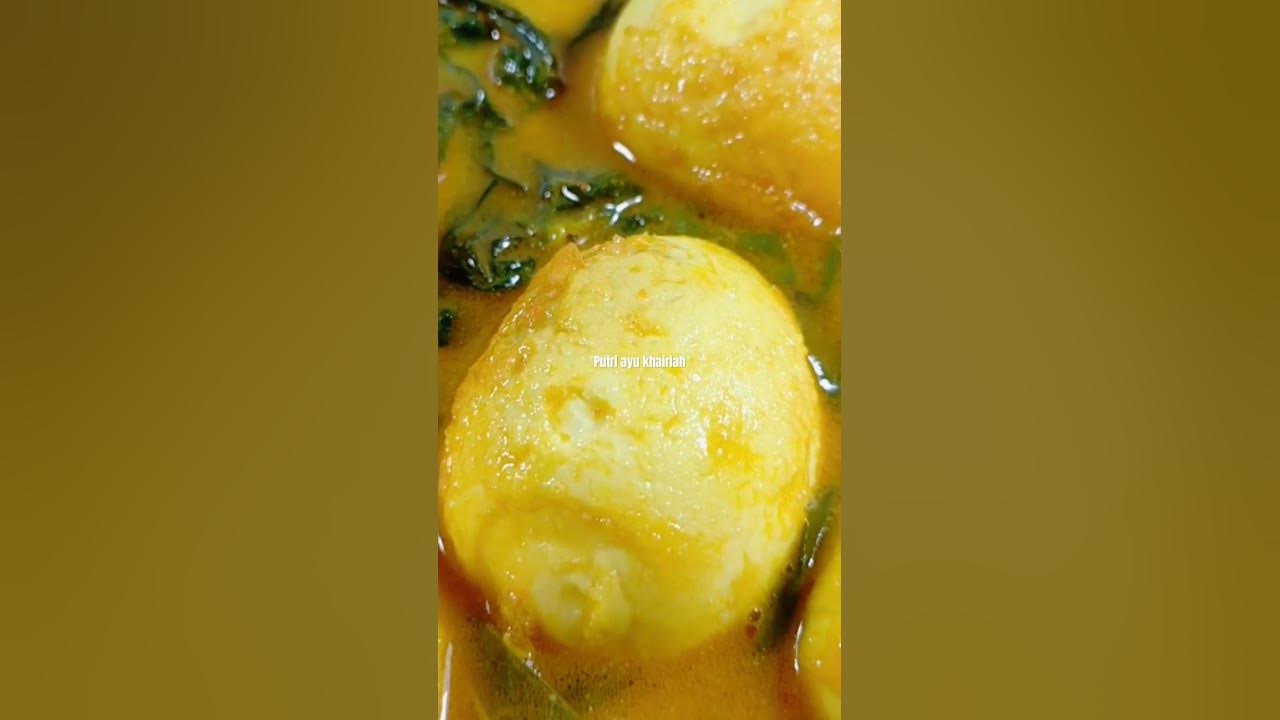 Gulai Telur Campur Daun singkong #shortsvideo #viral #idejualan #menu