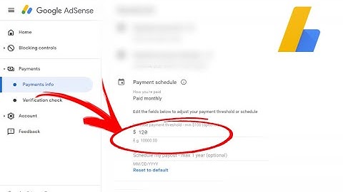 How To Change Google AdSense PAYMENT THRESHOLD AMOUNT | Ackeem Sterling