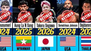 Legends Retiring in ONE Championship 😢 | End of an Era #onechampionship #retirement #mma #takeru 