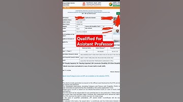 UGC NET RESULT -2024/🎉Qualified for assistant professor in Political Science |#ugcnet #shorts