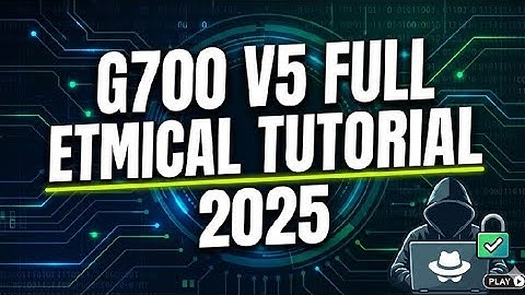 G700 V5 Full Ethical Tutorial 2025 | Android RAT Best Setup & Feature Breakdown#ethicalhacking 