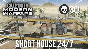 SHOOT HOUSE 24/7 WITH INSANE MP7 (*30 KILLS)-Modern Warfare