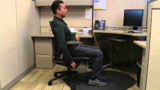 Office Ergonomics  Adjusting Your Chair