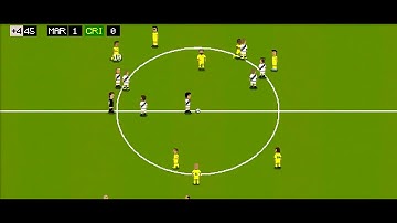 Matchday Soccer - made with Godot Engine- Random National Cup gameplay