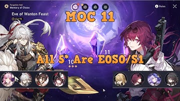 [MOC 11 2.0.2] E0S0 Jing Yuan/Sparkle + E0S1 Kafka/E0S0 Black Swan