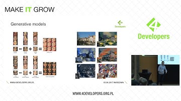 4Developers 2017: Nowoczesne uczenie sieci neurownowych w TensorFlow (Krzysztof Sopyła)