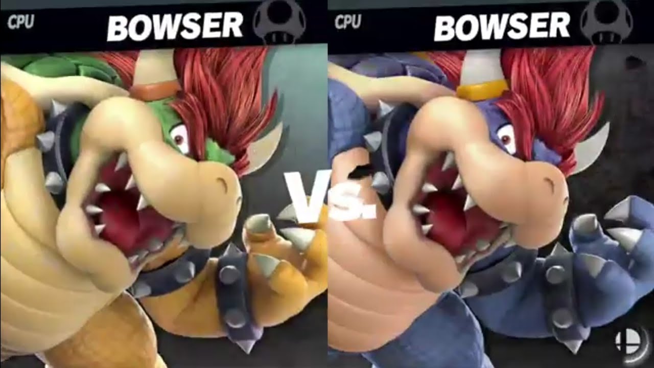 Bowser vs Dark Bowser (Super Smash Bros Ultimate) - YouTube