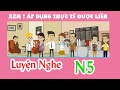 Tổng hợp luyện nghe phản xạ hội thoại Tiếng Nhật N5 (quá hay) Video 8 - Script Nhật Việt