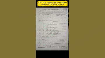 10th class Pak study group 1 mcqs paper 2025 class 10 Pak study paper group 1