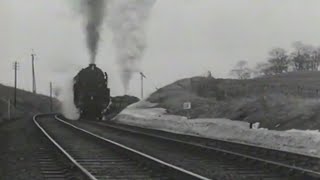 Vintage railway film  Giants of steam  1963